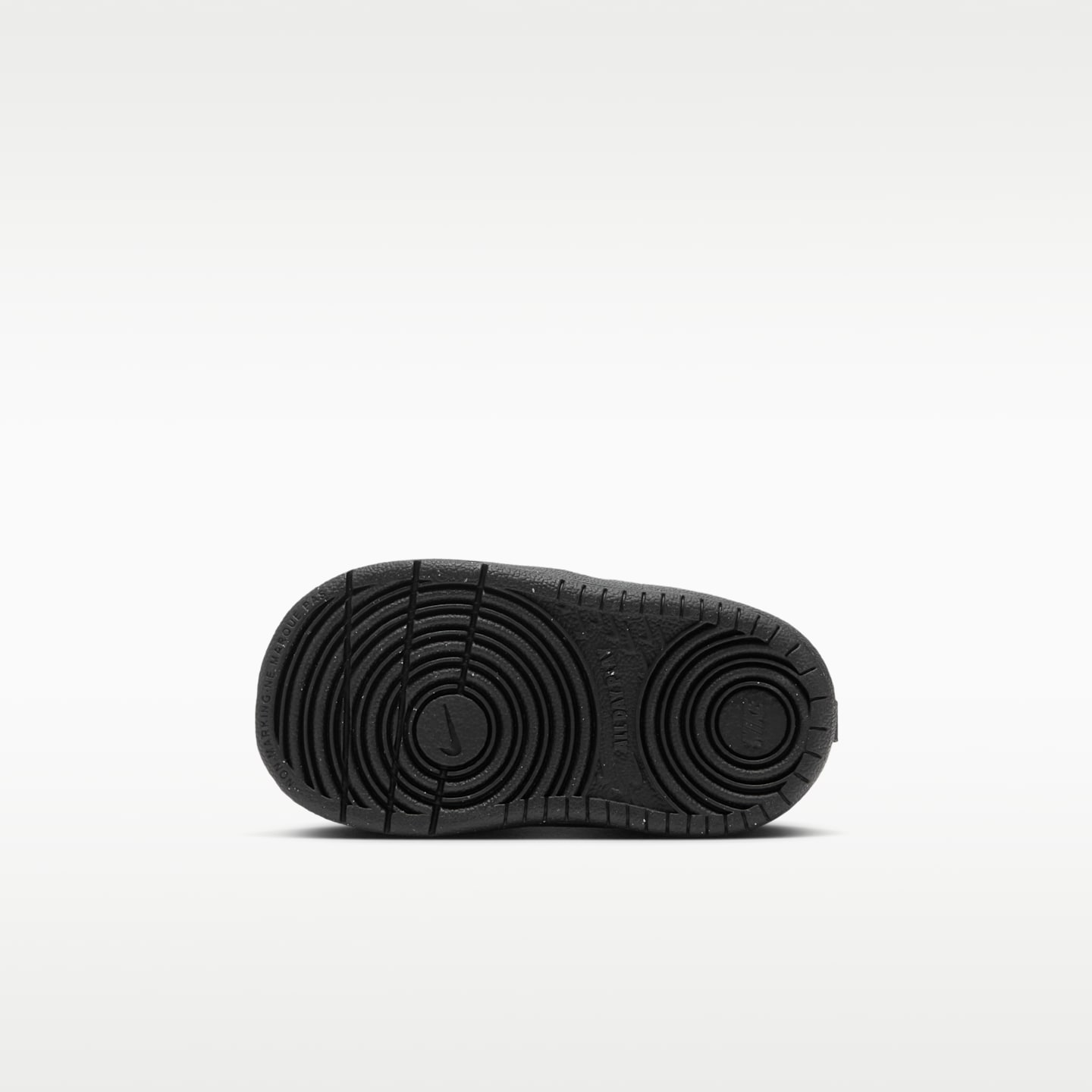 Детские кроссовки Nike Court Borough Low 2 Shoes, цвет: Чёрный / Антрацитовый, вариант 1 — фото 2