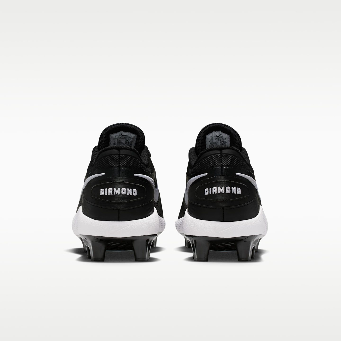 Женские кроссовки Nike Diamond Gamer MCS Baseball, цвет: Чёрный / Белый — фото 6