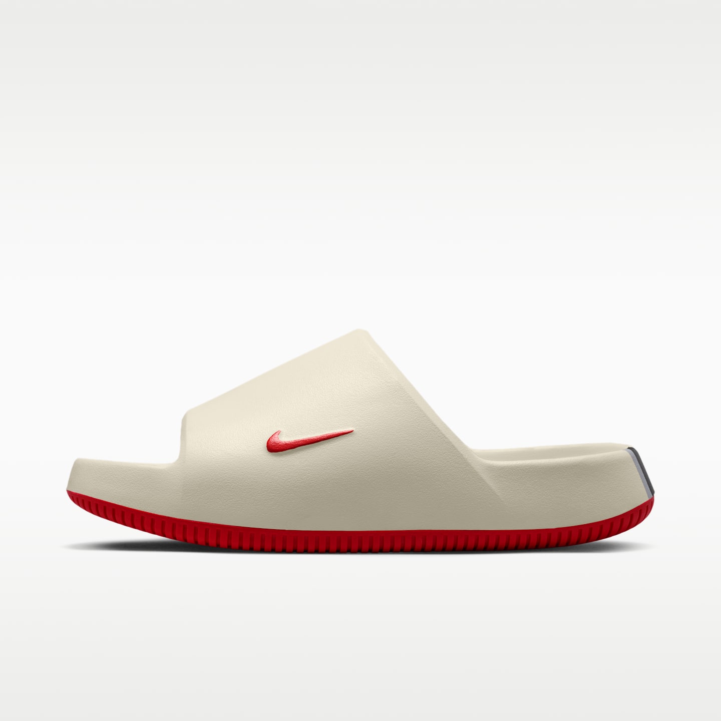 Мужские сандалии Nike Calm (Georgia) College, цвет: Молочный / Красный — фото 2
