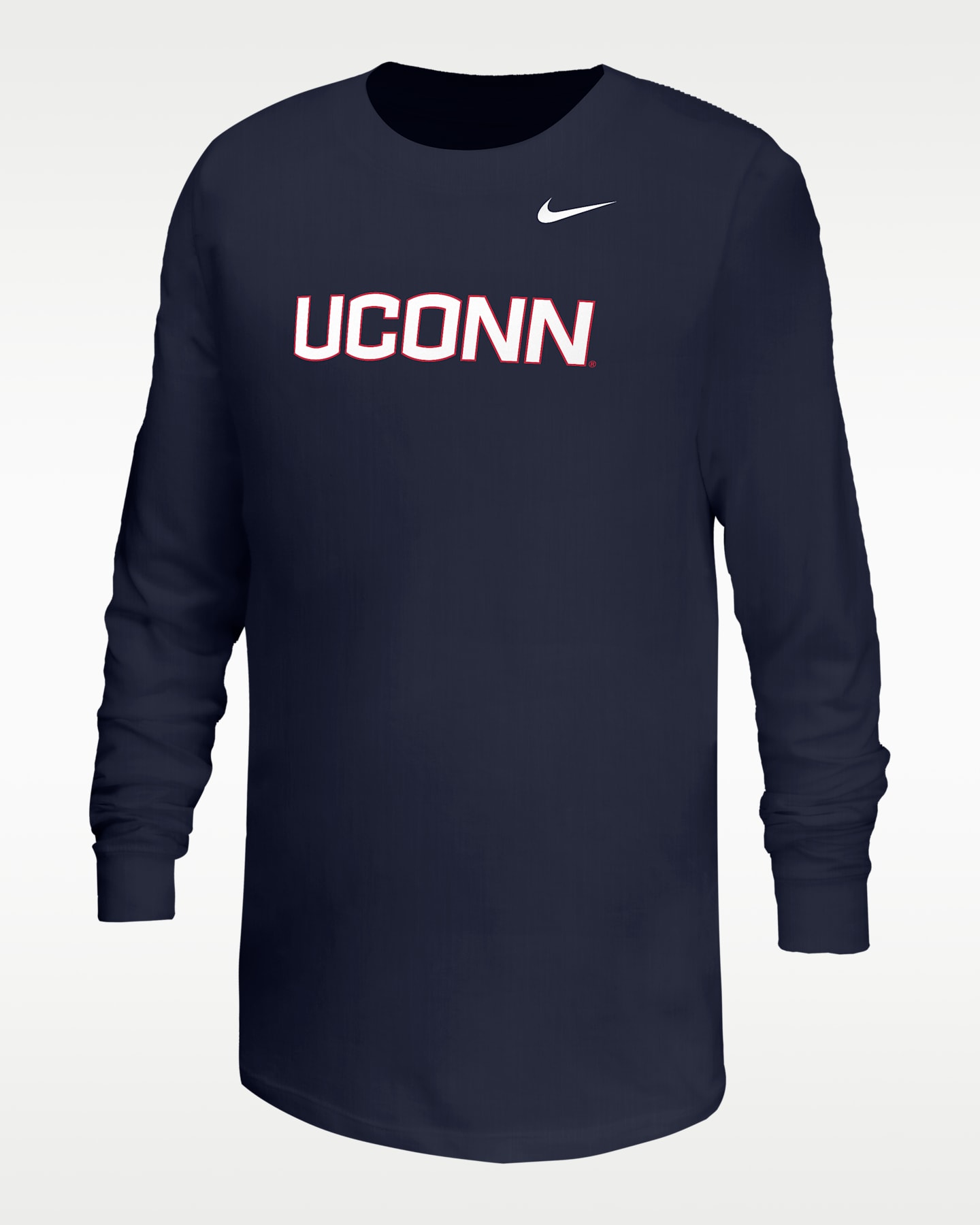 Детская футболка Nike Connecticut Huskies Football, цвет: Тёмно-синий — фото 2