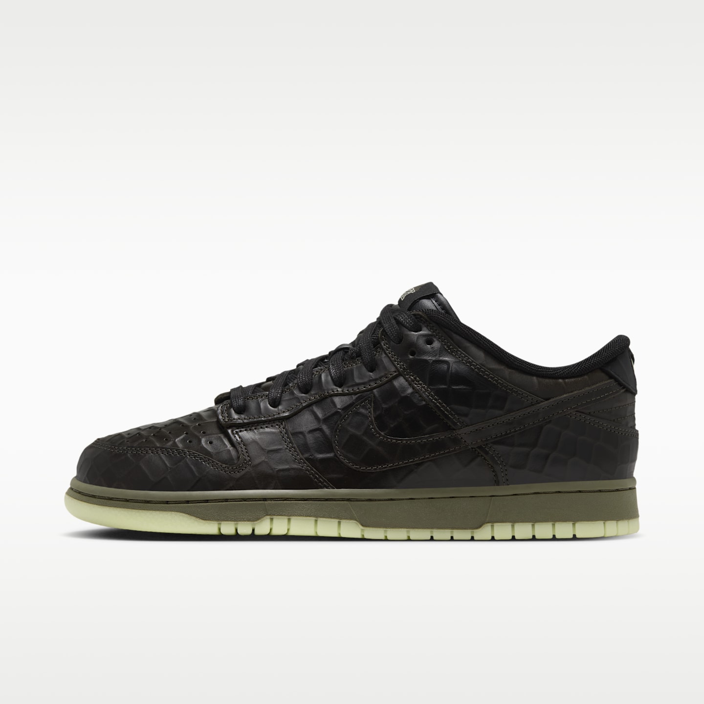Мужские кроссовки Nike Dunk Low Premium Halloween, цвет: Зелёный / Чёрный — фото 1