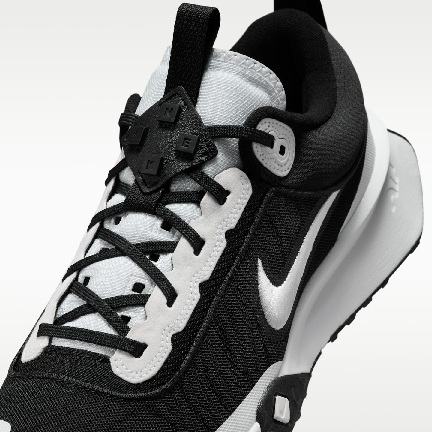Мужские кроссовки Nike Air Diamond Varsity Turf Baseball, цвет: Чёрный / Белый — фото 7