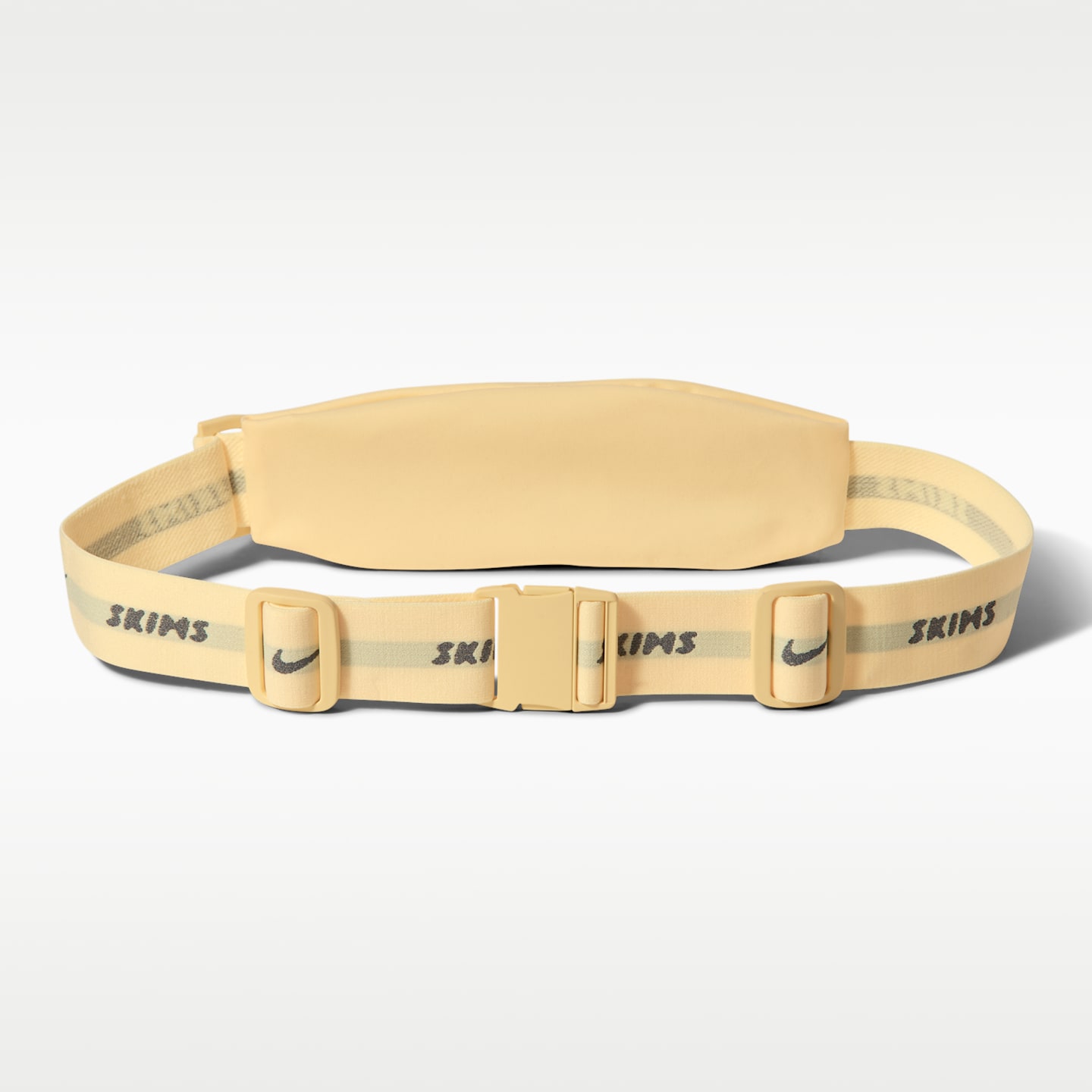 Женская сумка NikeSKIMS Waistpack, цвет: Жёлтый / Серебряный — фото 3