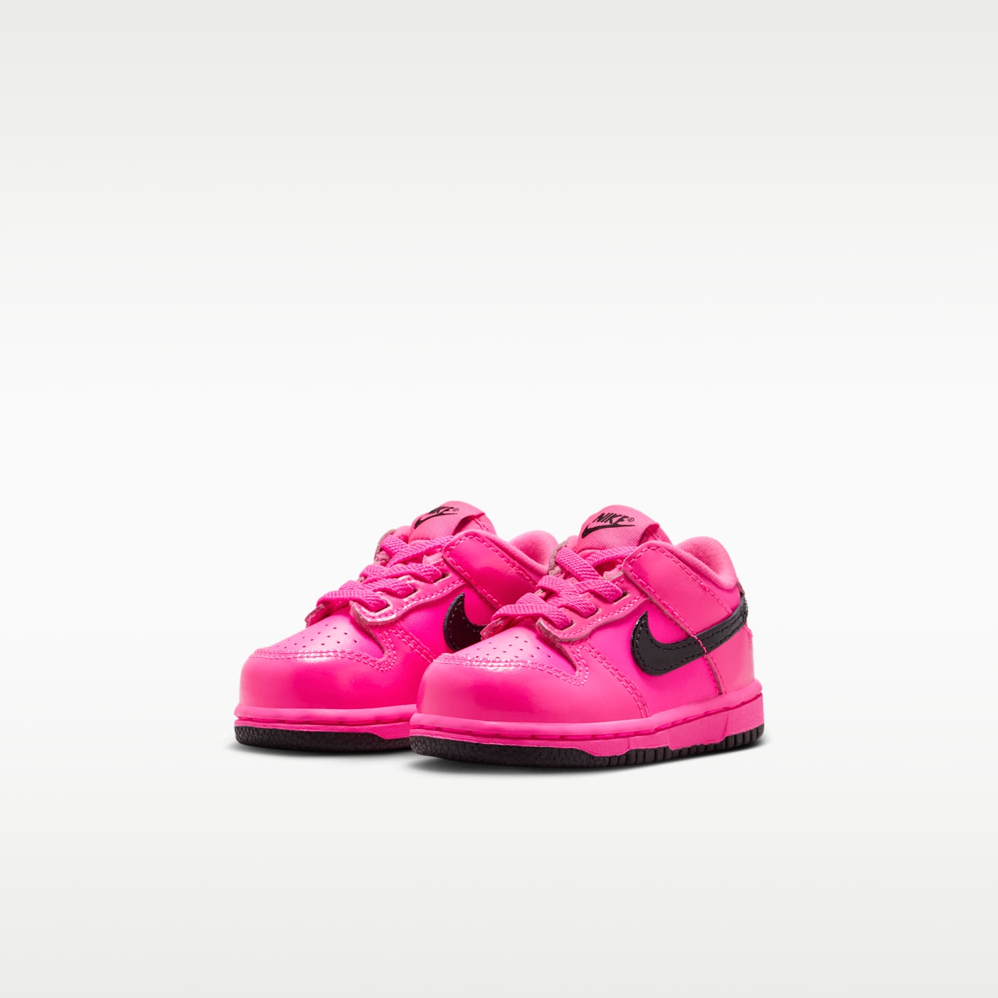 Детские кроссовки Nike Dunk Low SE, цвет: Розовый / Чёрный, вариант 1 — фото 5