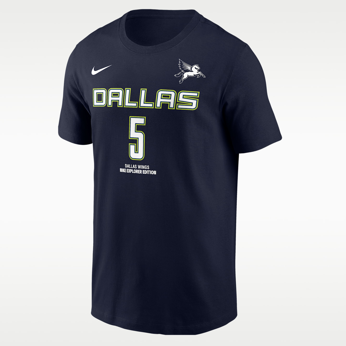 Футболка Nike Paige Bueckers Dallas Wings Explorer Edition WNBA, цвет: Тёмно-синий — фото 1