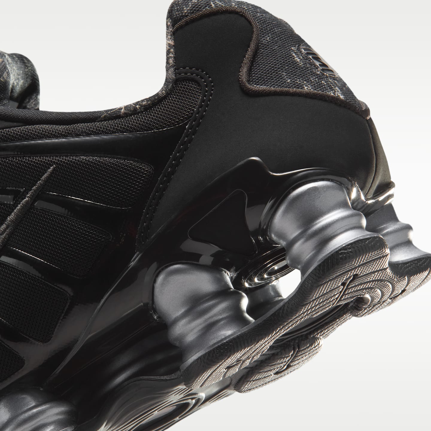 Мужские кроссовки Nike Shox TL SE, цвет: Чёрный / Серый — фото 8
