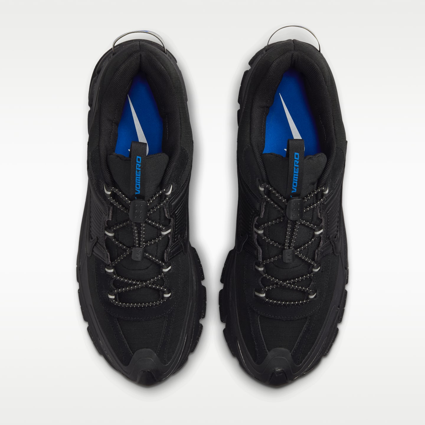 Мужские зимние кроссовки Nike Zoom Vomero Roam, цвет: Чёрный / Синий — фото 4
