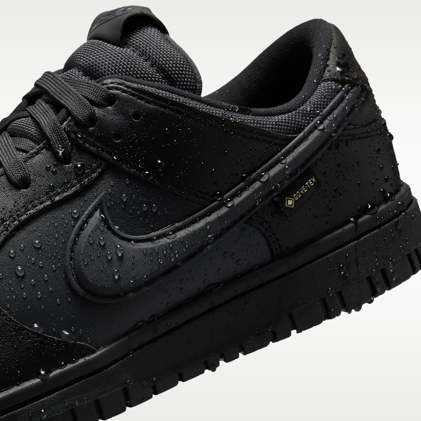 Мужские кроссовки Nike Dunk Low GORE-TEX, цвет: Чёрный / Антрацитовый — фото 9