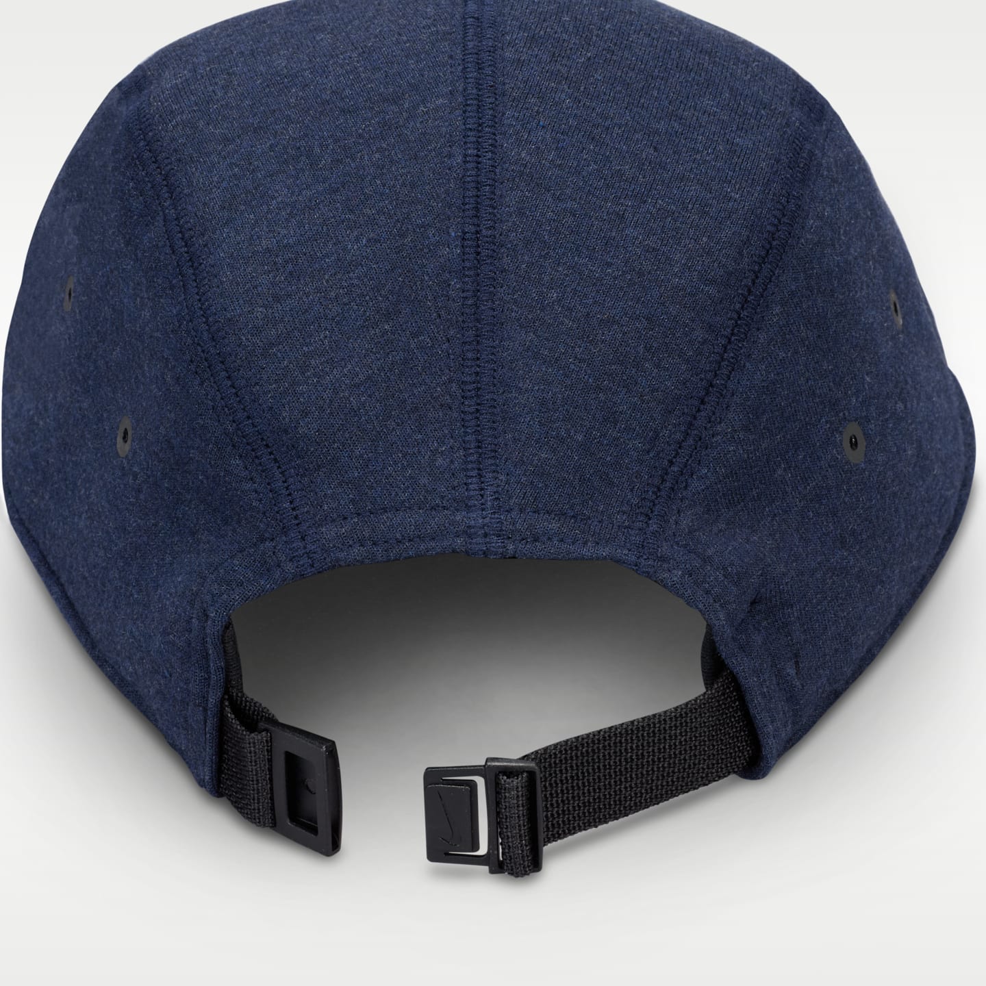 Флисовая кепка Nike Fly Cap Unstructured с плоским козырьком, цвет: Обсидиановый / Чёрный — фото 3
