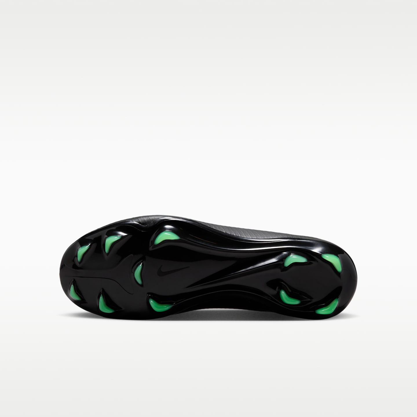 Детские бутсы Nike Jr. Mercurial Vapor 17 Pro Firm-Ground Low-Top Soccer Cleats, цвет: Чёрный / Зелёный — фото 2