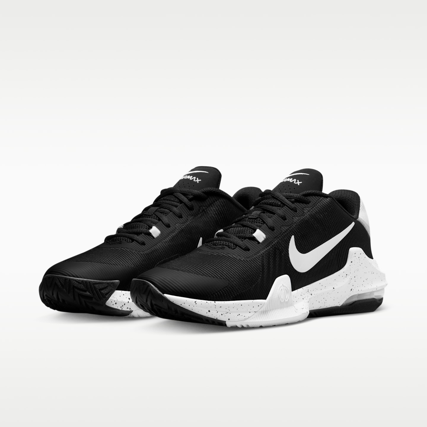 Кроссовки Nike Impact 4 Basketball, цвет: Чёрный / Волчий серый — фото 5
