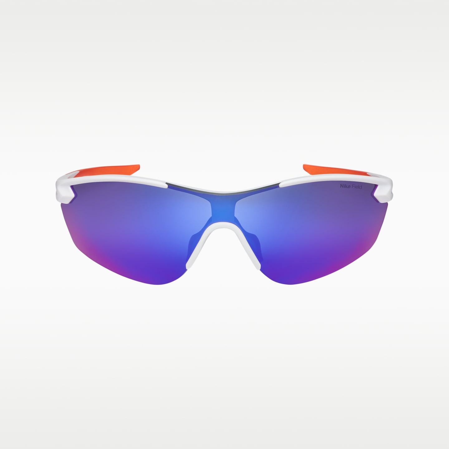 Солнцезащитные очки Nike Victory Elite Engineered с тонированными линзами Field Tint, цвет: Белый / Оранжевый — фото 2