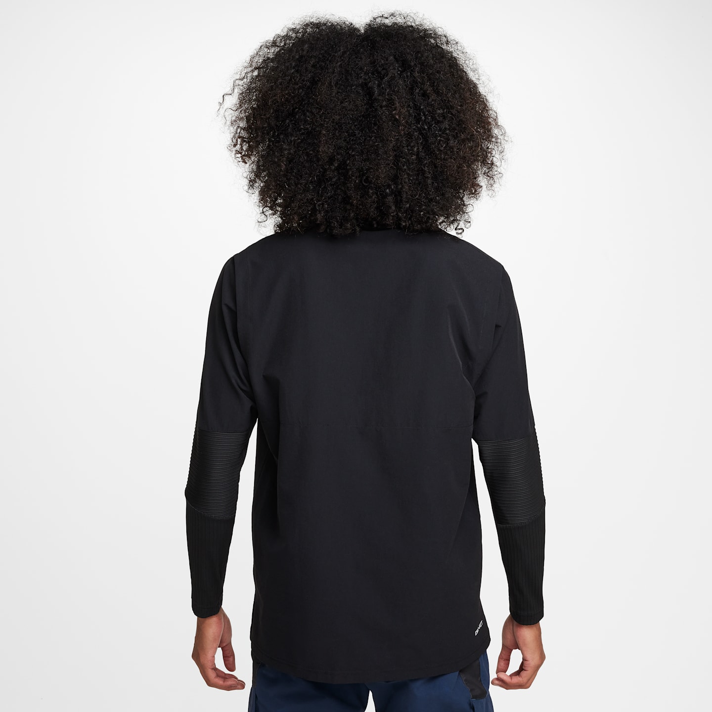 Мужской пуловер Nike Player Dri-FIT с круглым вырезом, цвет: Чёрный / Белый — фото 2