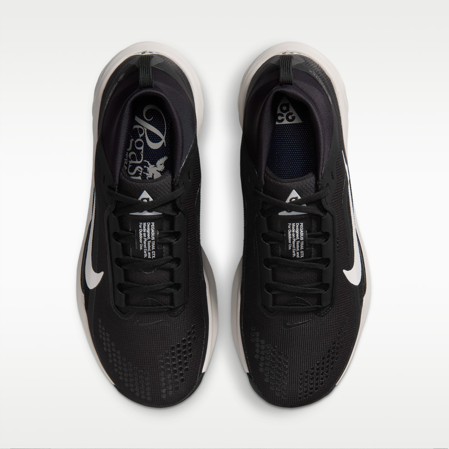Женские кроссовки Nike ACG Pegasus Trail GORE-TEX Waterproof Trail Running, цвет: Чёрный / Коричневый — фото 4