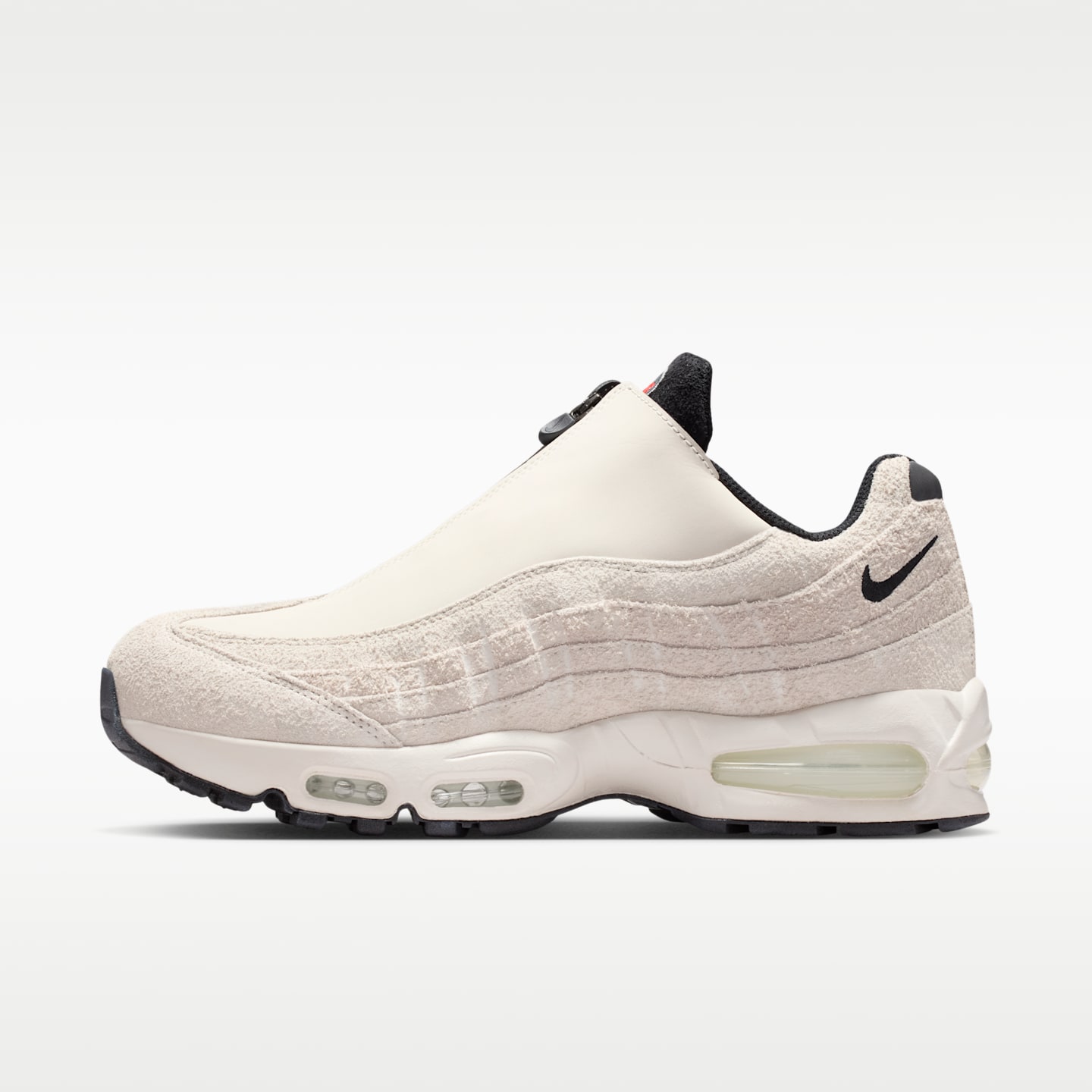 Мужские кроссовки Nike Air Max 95 Big Bubble, цвет: Малиновый / Серый — фото 1