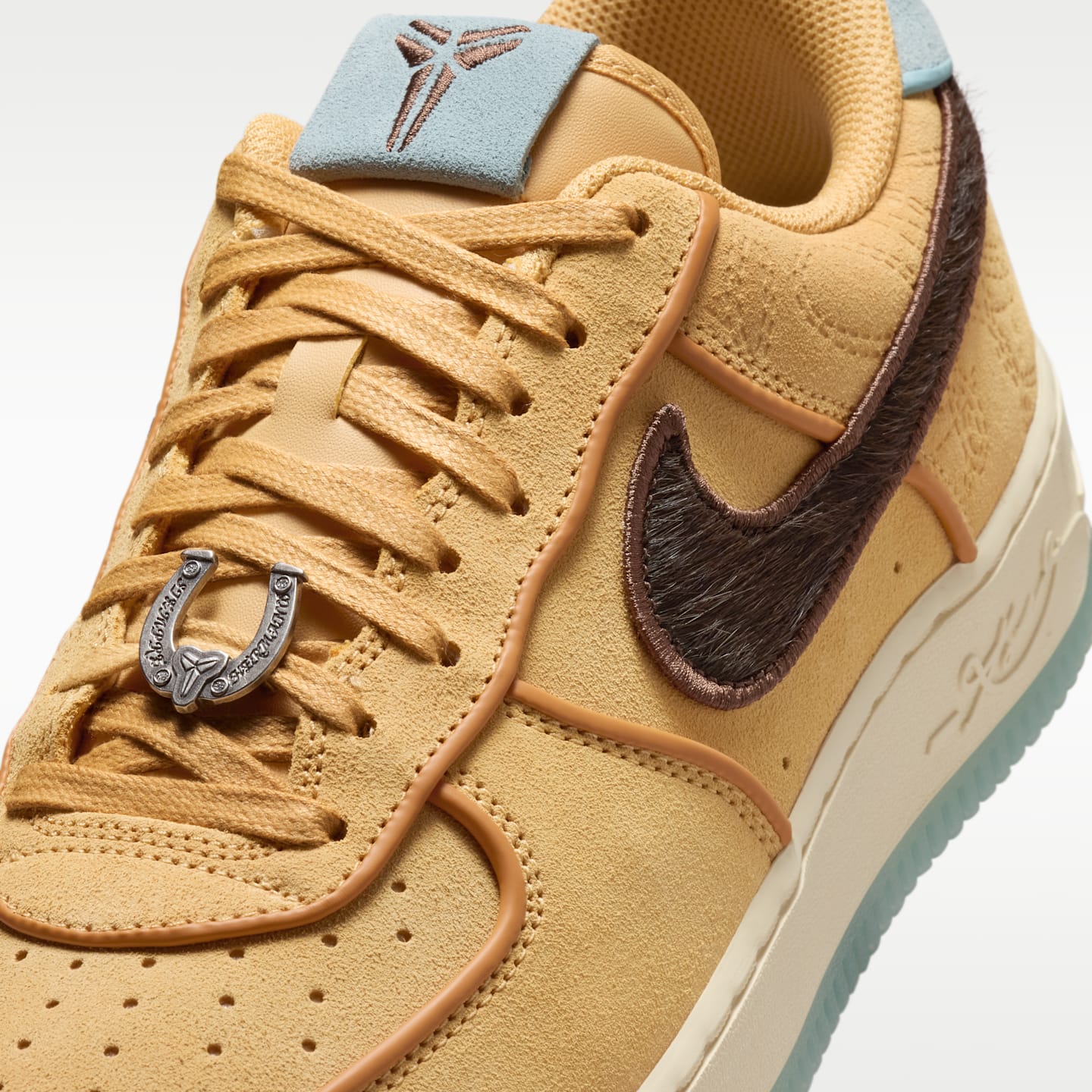 Мужские кроссовки Nike Air Force 1 Low Protro, цвет: Кремовый / Коричневый — фото 7
