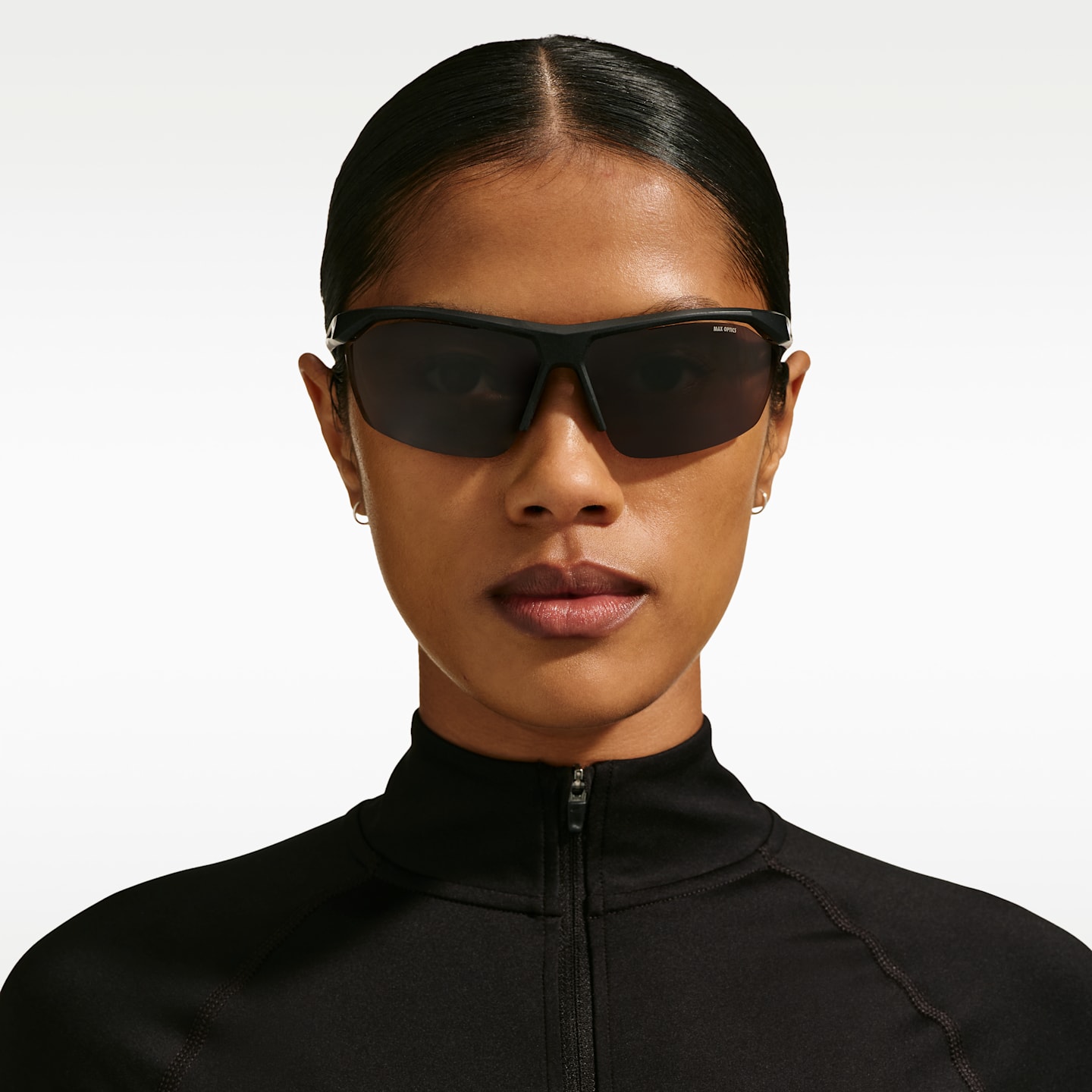 Солнцезащитные очки Nike Tailwind Heat, цвет: Чёрный / Серый — фото 3