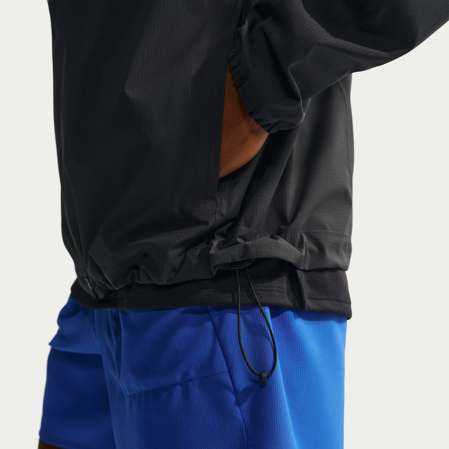 Мужская куртка Nike Stride Storm-FIT ADV Waterproof Running, цвет: Чёрный — фото 7