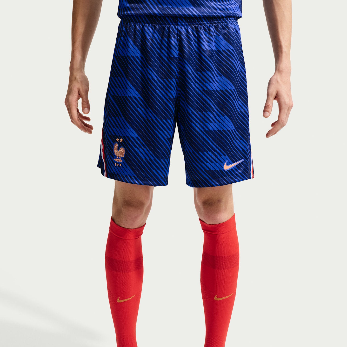 Мужские футбольные шорты Nike FFF 2026 Match Home Aero-FIT Authentic, цвет: Королевский синий / Синий — фото 2