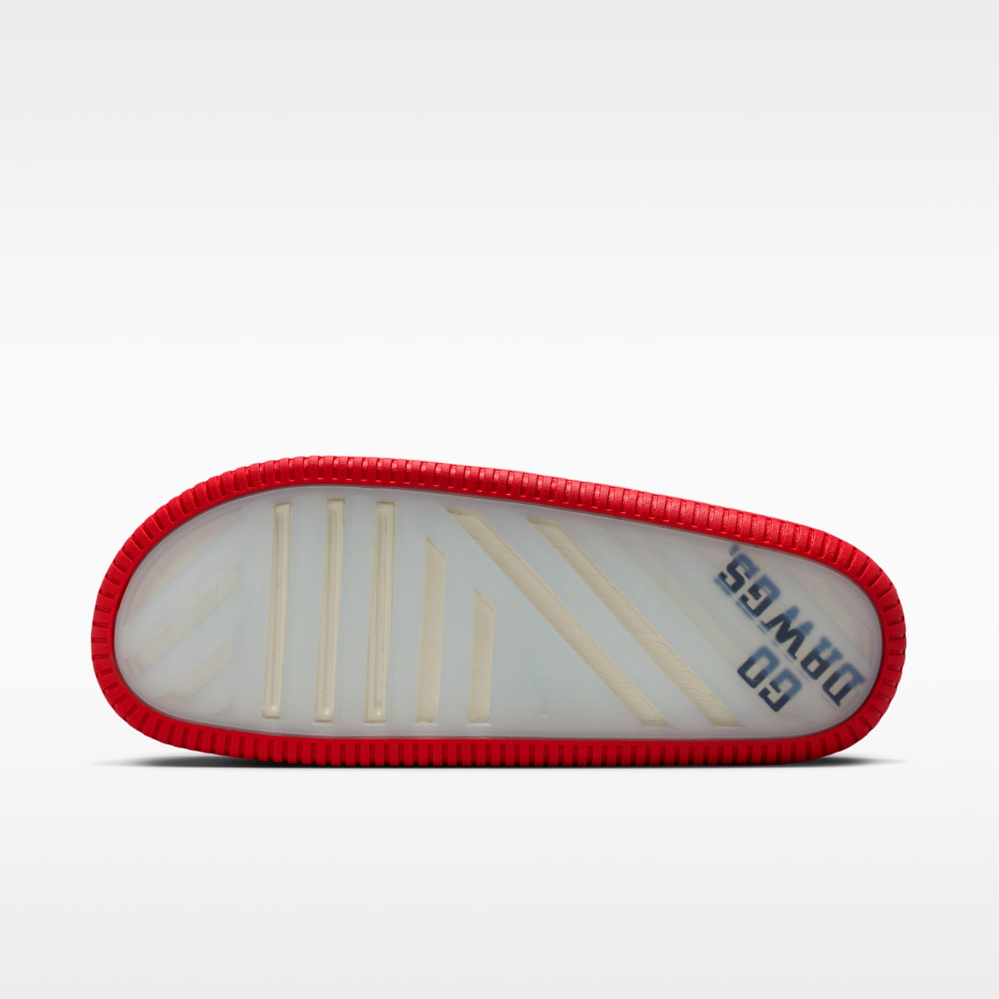 Мужские сандалии Nike Calm (Georgia) College, цвет: Молочный / Красный — фото 3