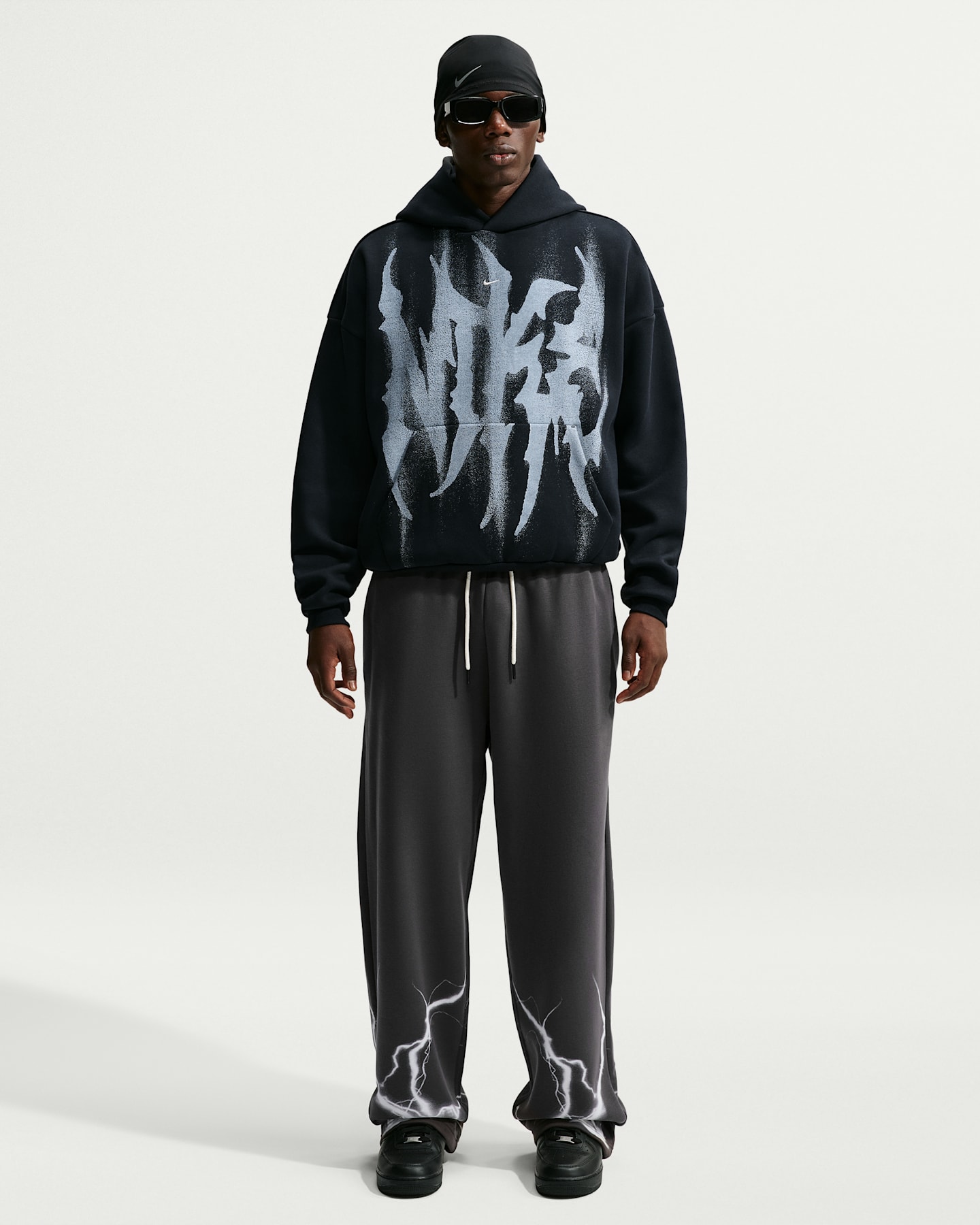 Мужские баскетбольные брюки Nike Standard Issue с начёсом, цвет: Антрацитовый / Белый — фото 11