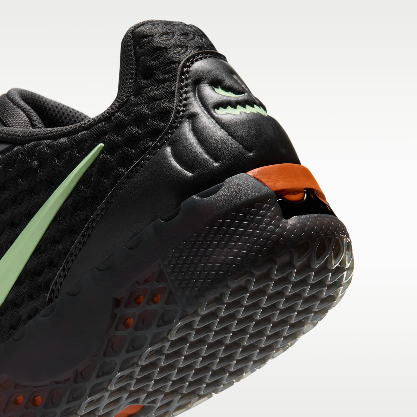 Мужские кроссовки Nike LeBron Witness X "Halloween" Basketball, цвет: Серый / Железный серый — фото 8