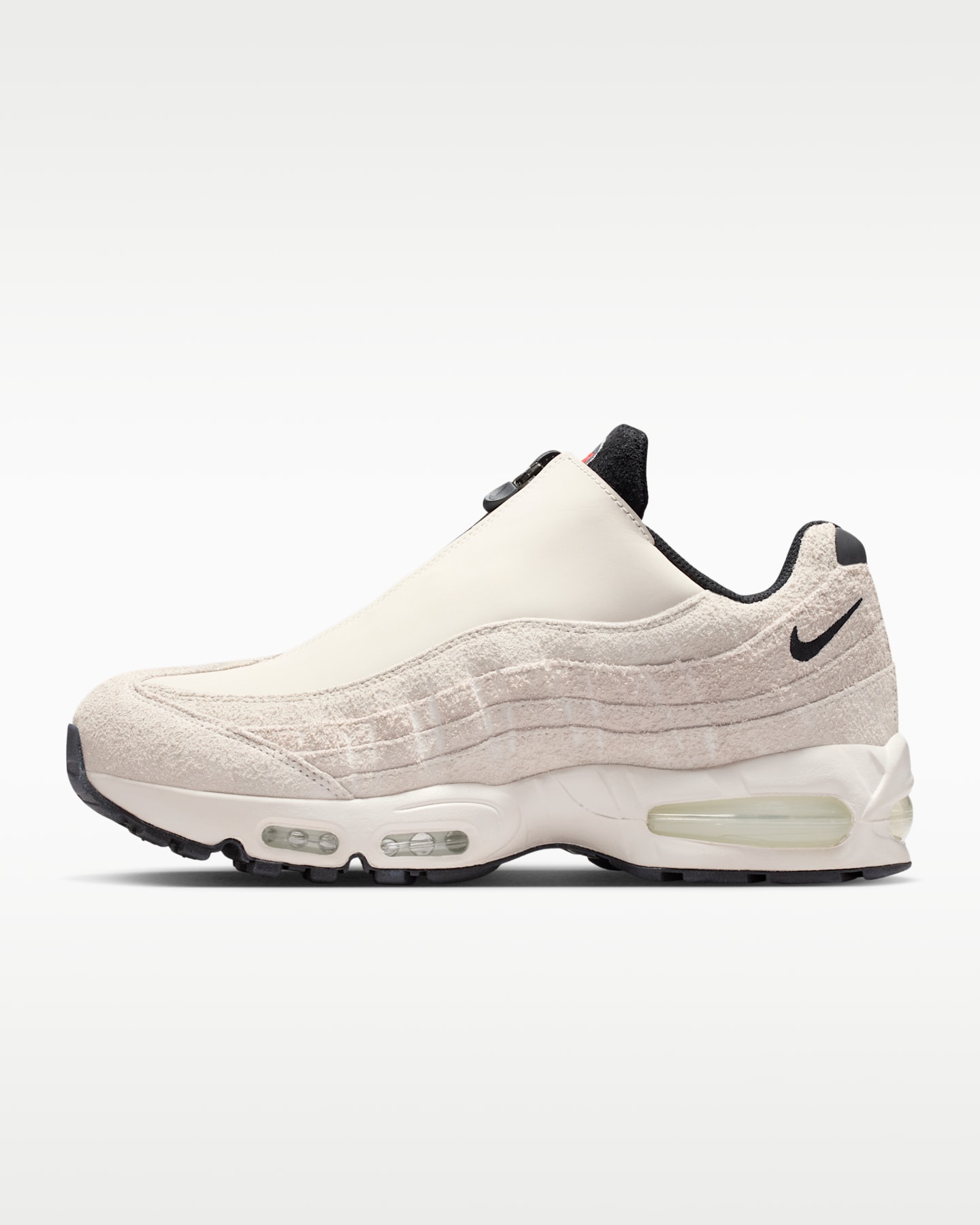 Мужские кроссовки Nike Air Max 95 Big Bubble, цвет: Малиновый / Серый — фото 9