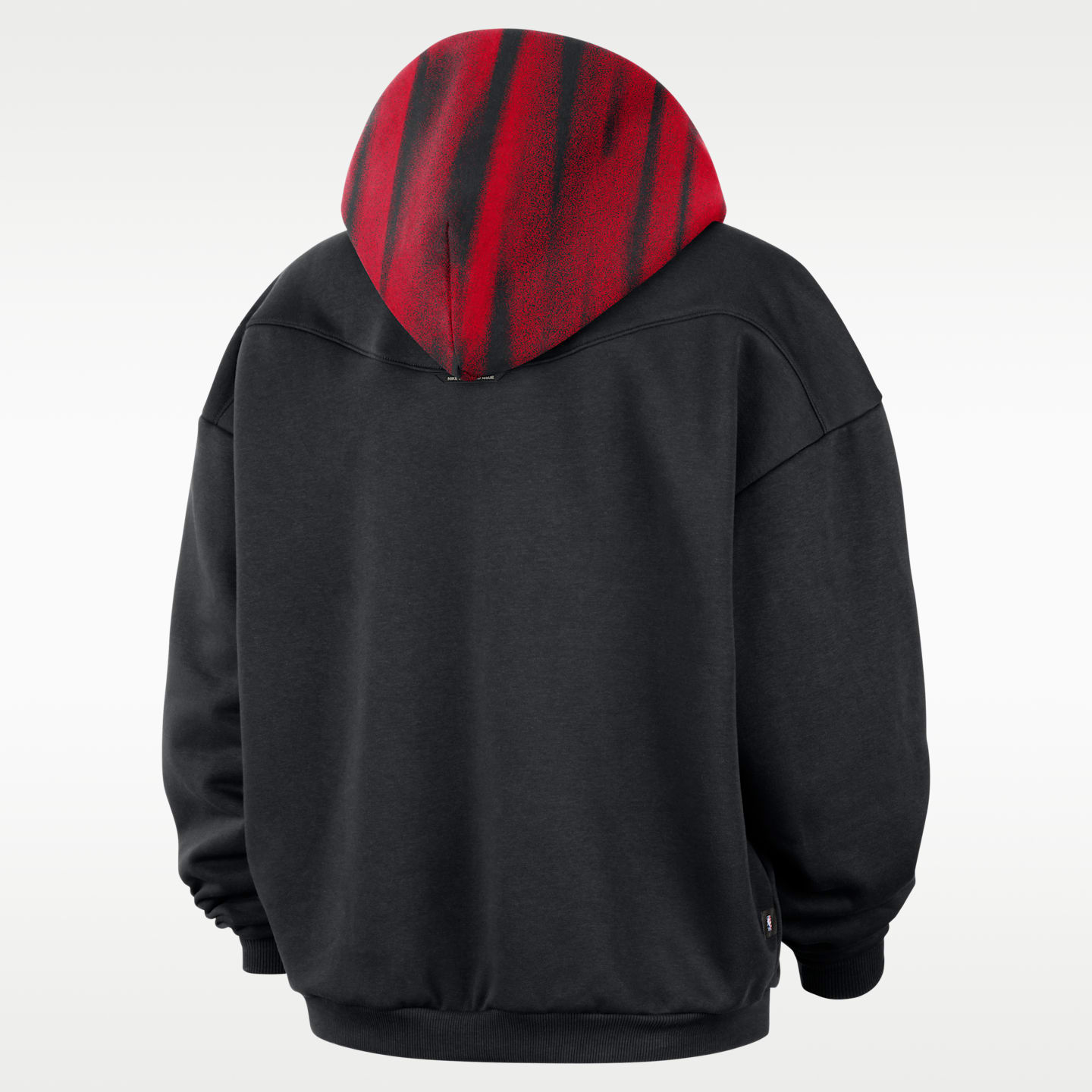 Мужское худи Nike Washington Wizards Standard Issue Therma-FIT Fleece Basketball, цвет: Чёрный / Белый — фото 2