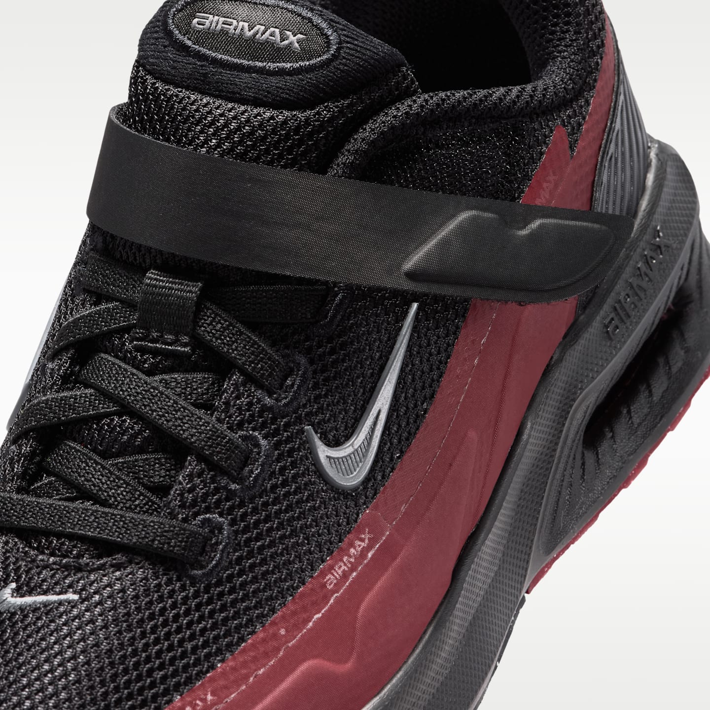 Детские кроссовки Nike Air Max Bia, цвет: Чёрный / Красный, вариант 1 — фото 7