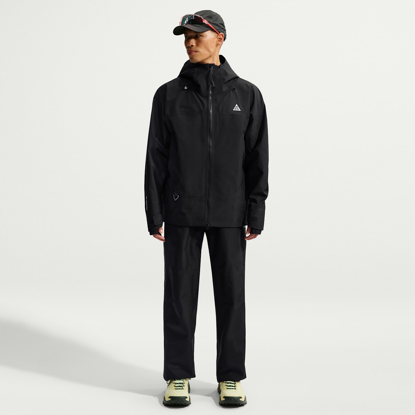 Мужская куртка Nike ACG Misery Ridge Storm-FIT Adv GORE-TEX 3L, цвет: Чёрный / Снежный белый — фото 4
