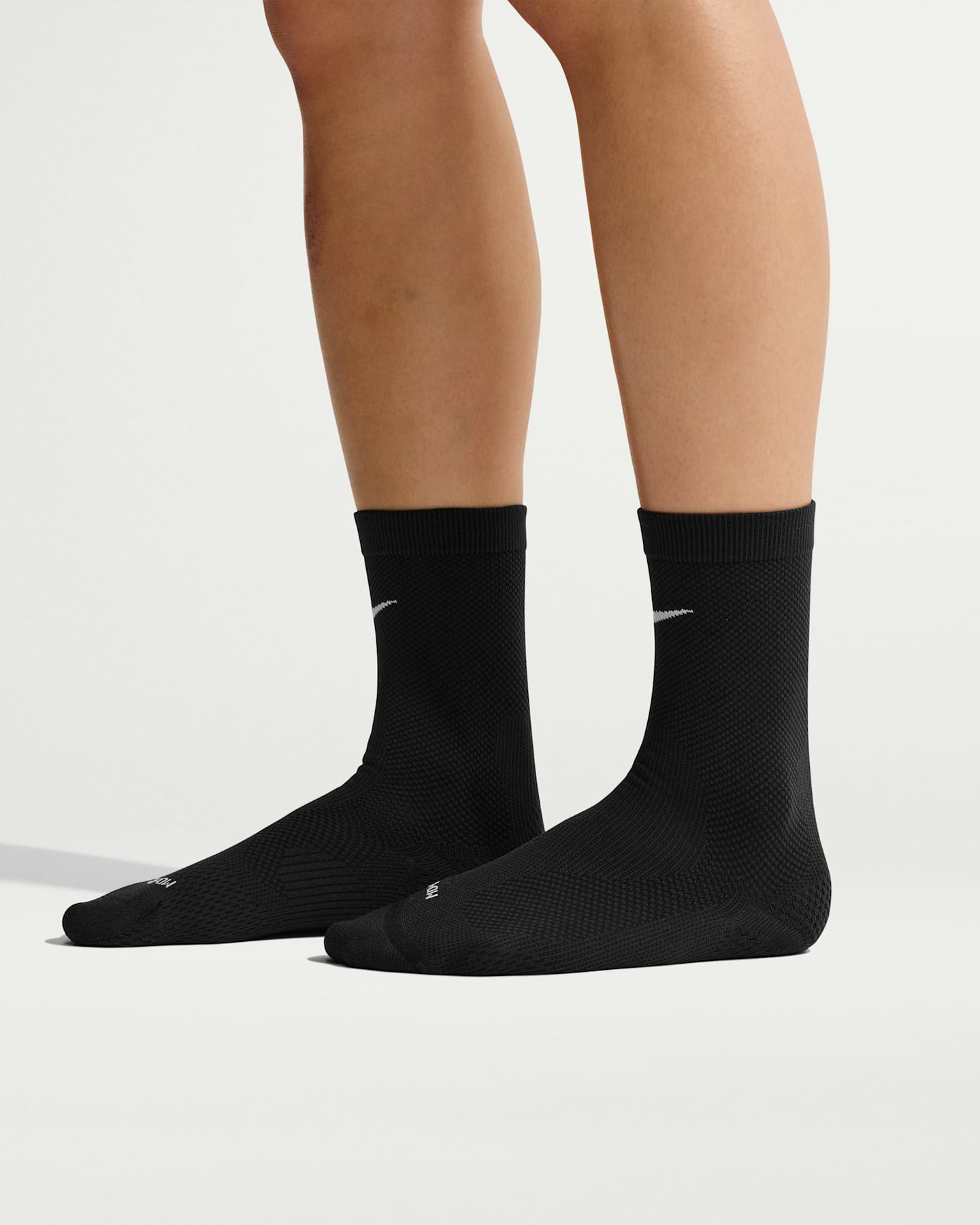Футбольные гольфы Nike VaporFast до середины голени, 1 пара, цвет: Чёрный / Белый — фото 7