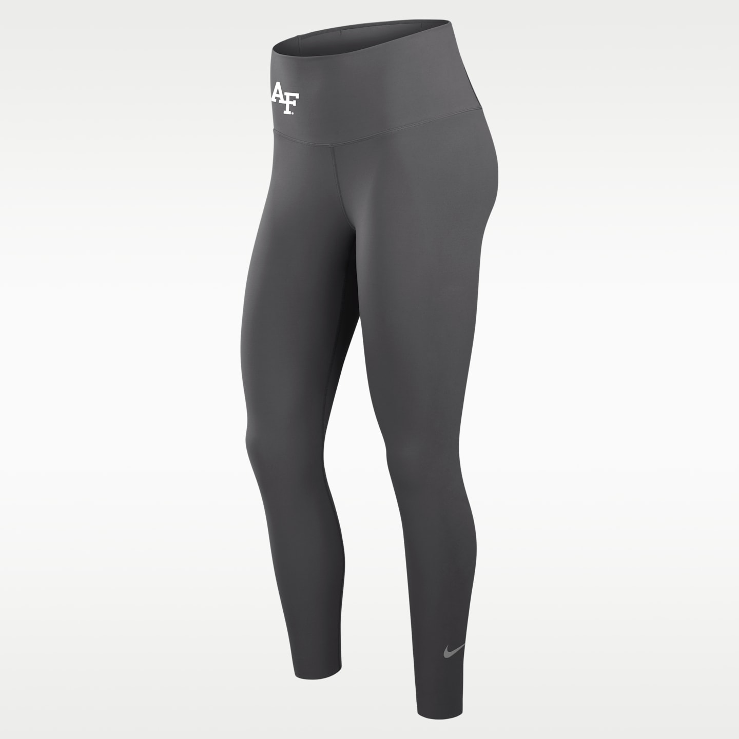 Женские леггинсы Nike One Air Force Dri-FIT с высокой посадкой, цвет: Средний пепельный