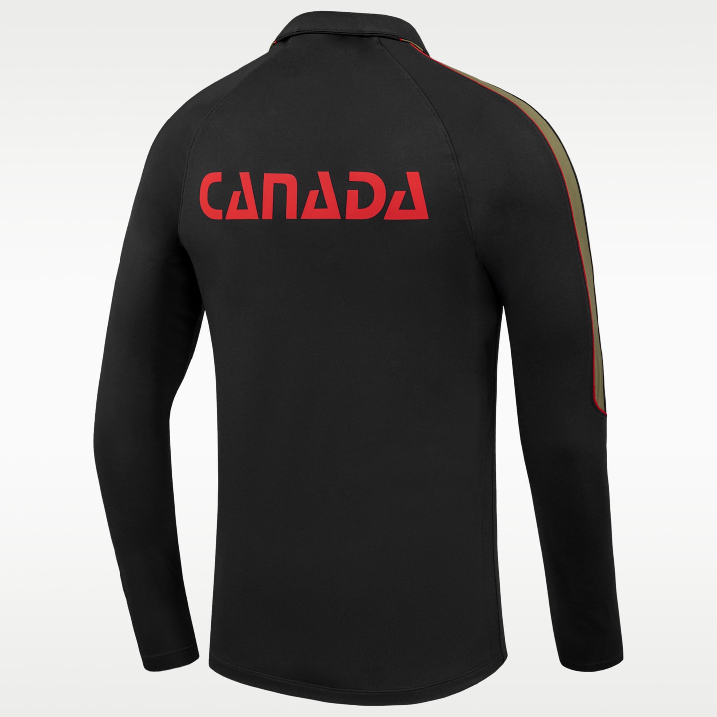 Лонгслив Nike Canada Authentic Strike, цвет: Чёрный — фото 2