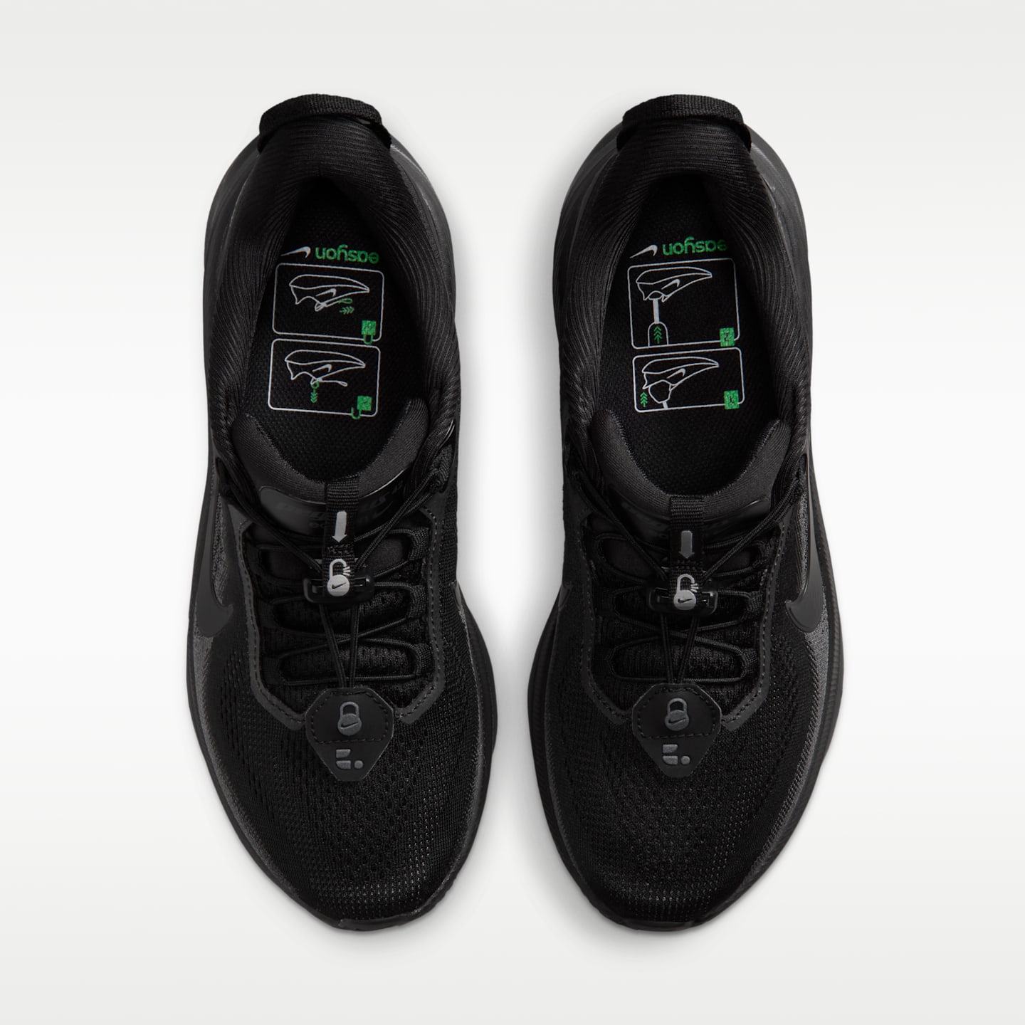 Женские кроссовки Nike Pegasus 42 EasyOn Road Running, цвет: Чёрный / Антрацитовый — фото 4