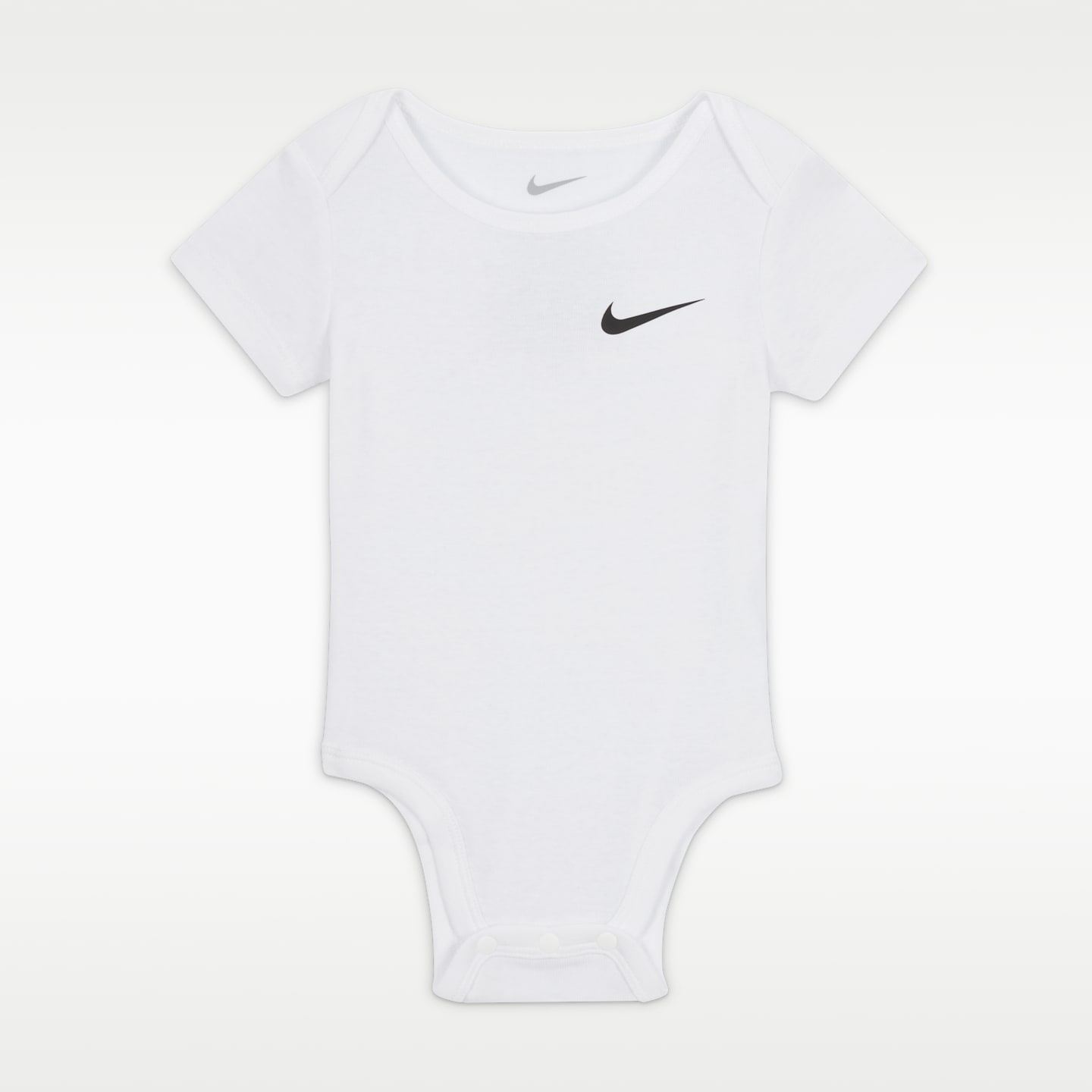 Боди для детей, 3 шт. — Nike, цвет: Тёмный серый меланжевый — фото 2