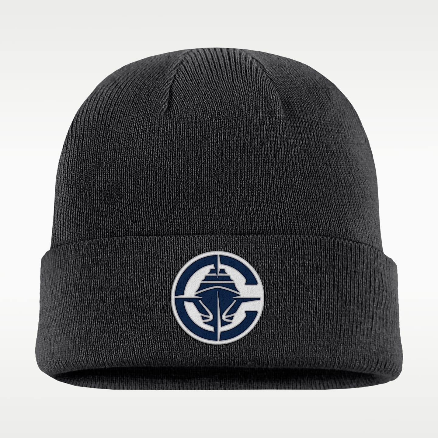 Женская шапка Nike LA Clippers Peak Hardwood Classics Beanie, цвет: Чёрный — фото 1