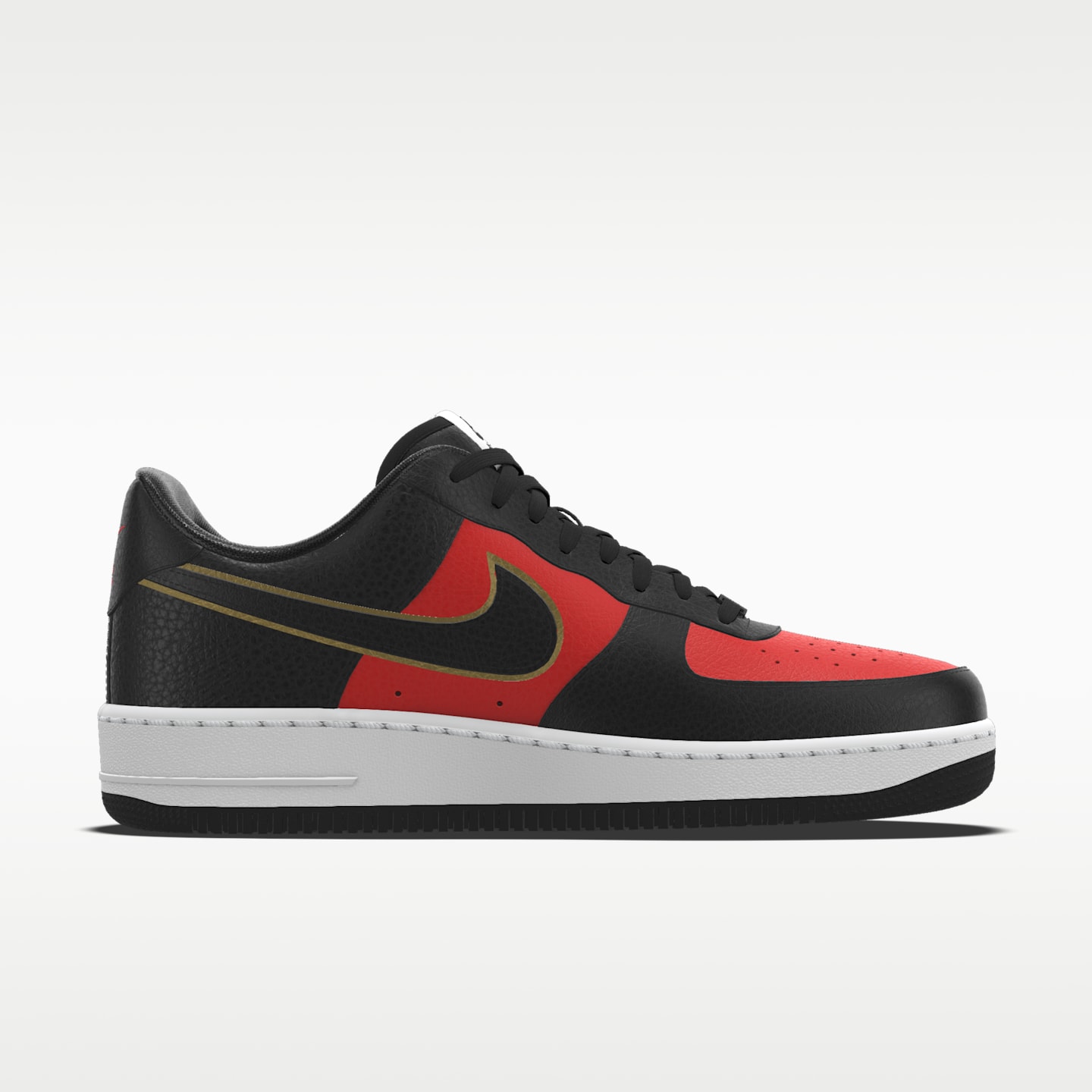 Мужские кроссовки Nike Air Force 1 Low By You Custom, цвет: Разноцветный — фото 3