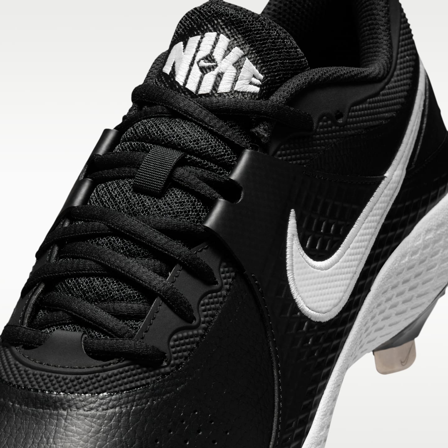 Женские кроссовки Nike Diamond Gamer MTL Baseball, цвет: Чёрный / Белый — фото 8