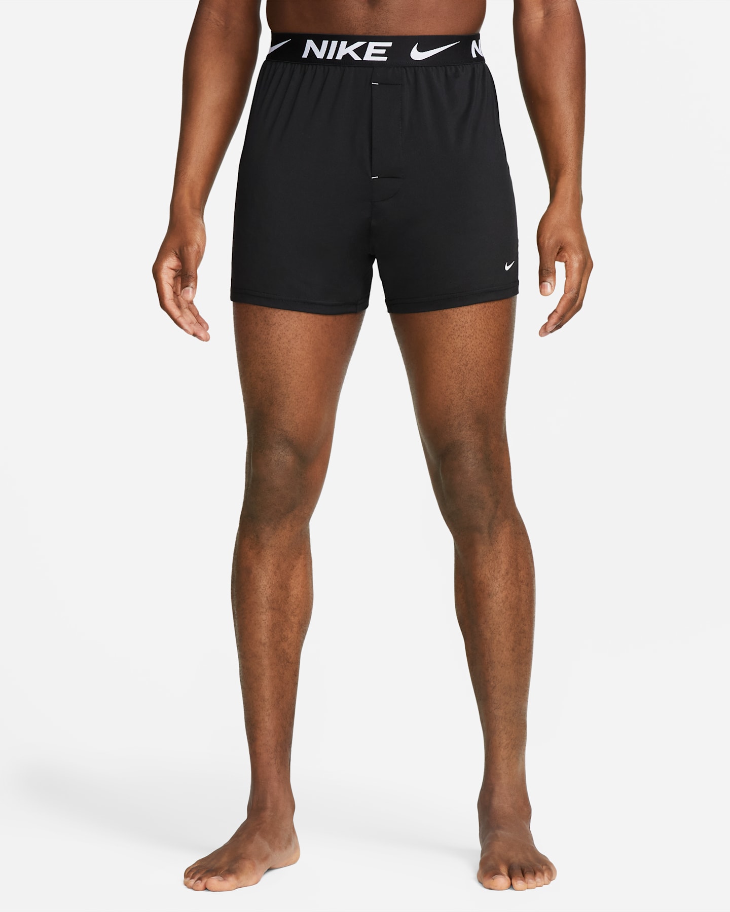 Трусы-боксеры Essential Micro Dri-FIT для мужчин, 3 шт. — Nike, цвет: Чёрный — фото 8