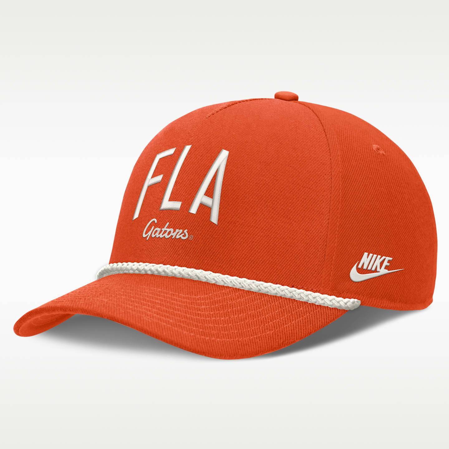 Мужская регулируемая кепка Nike Florida Legacy Letter Rise Dri-FIT A-Frame, цвет: Оранжевый — фото 1