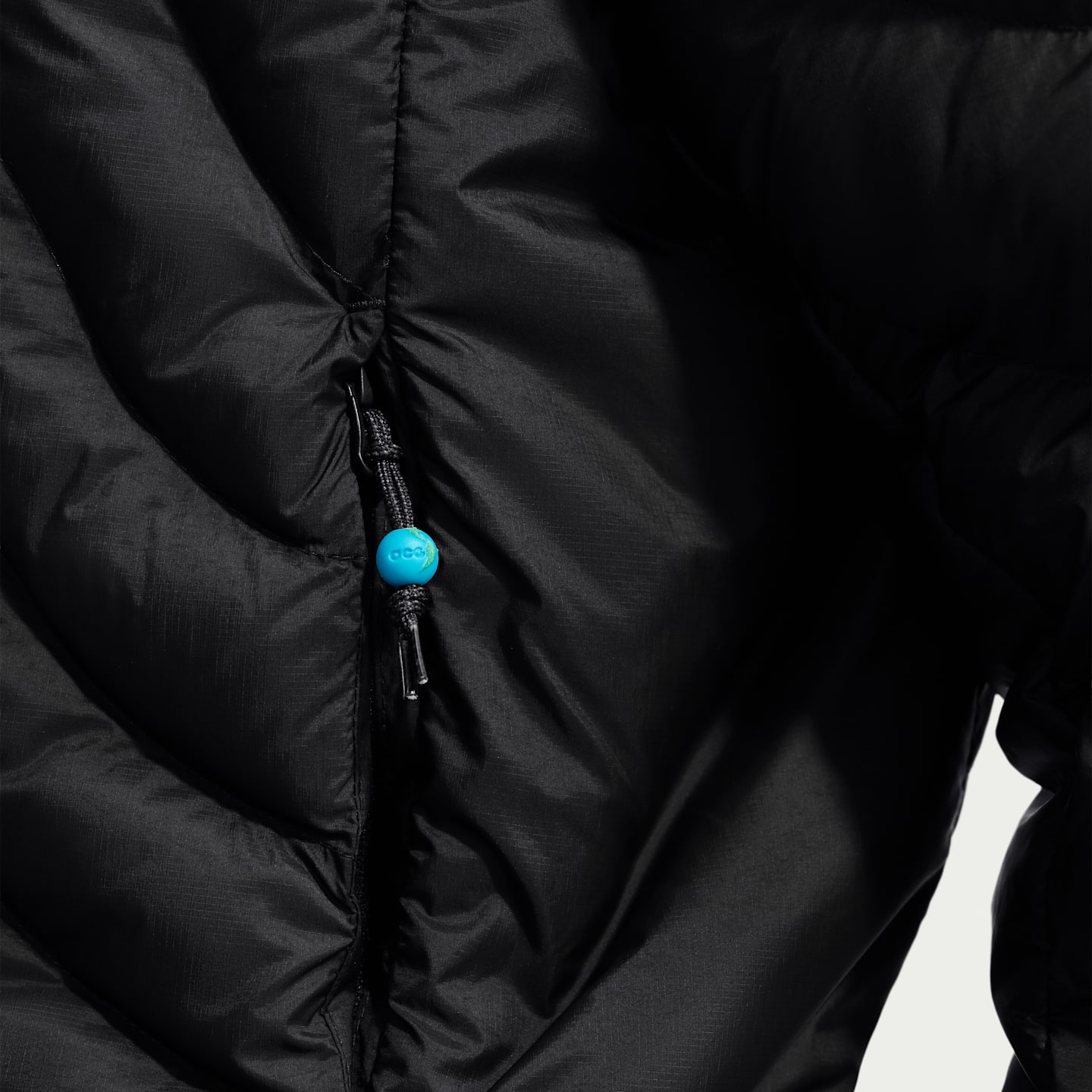 Женская куртка с капюшоном Nike ACG Lava Flow Therma-FIT ADV, цвет: Чёрный / Снежный белый — фото 7