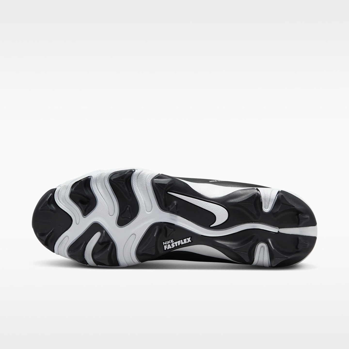 Женские бутсы Nike Hyperdiamond 4 Keystone Softball Cleats, цвет: Чёрный / Чистый платиновый — фото 2