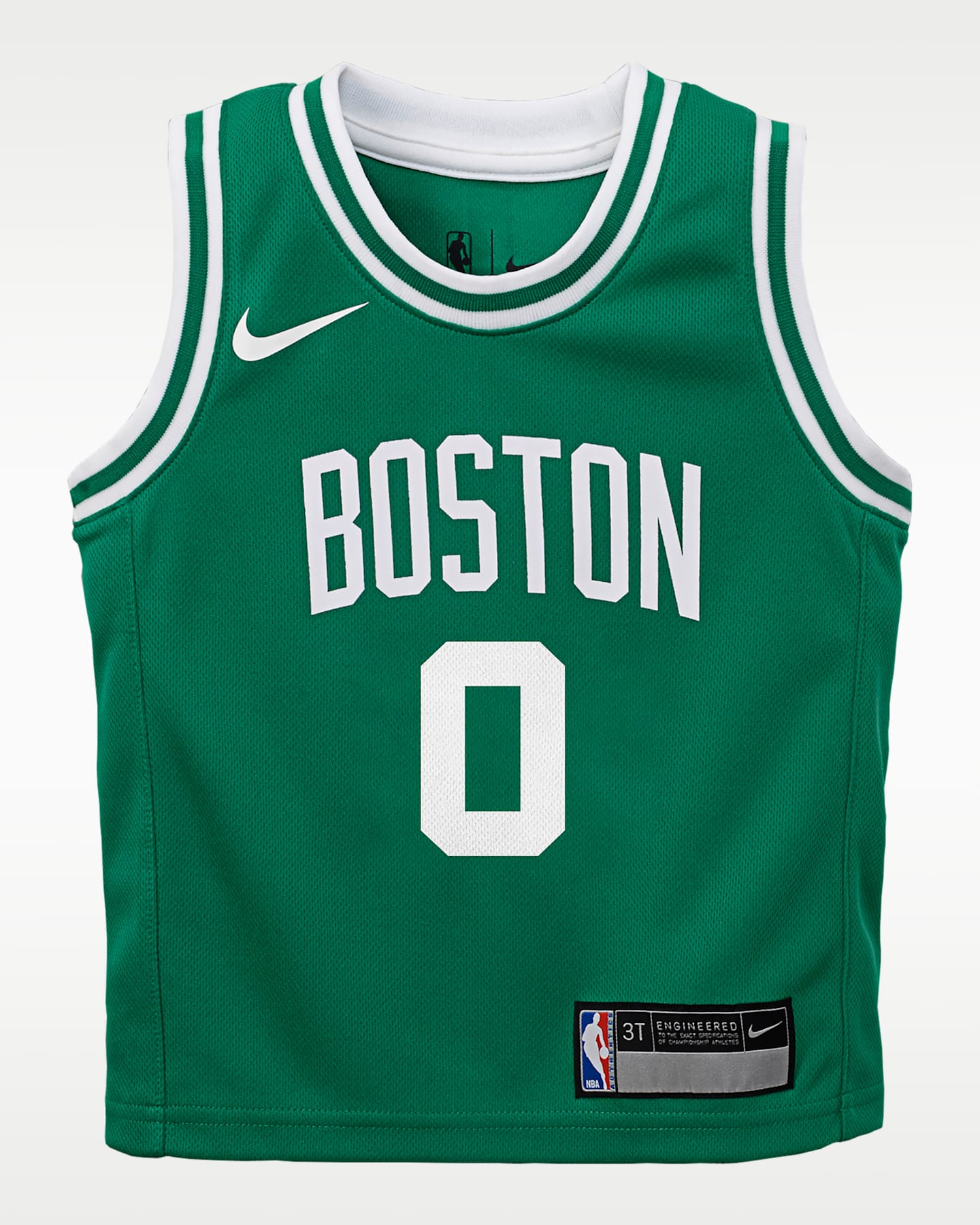 Детский топ Nike Jayson Tatum Boston Celtics Icon Edition Toddler NBA Replica Jersey, цвет: Зелёный — фото 3