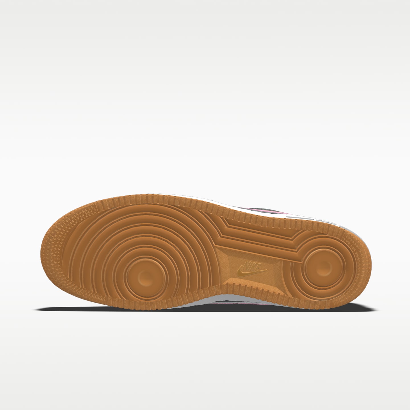 Женские кроссовки Nike Air Force 1 Low By You Custom, цвет: Разноцветный — фото 6