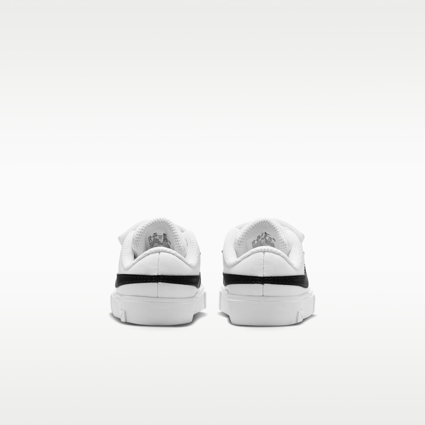 Детские кроссовки Nike Tennis Essential, цвет: Белый / Чёрный — фото 6
