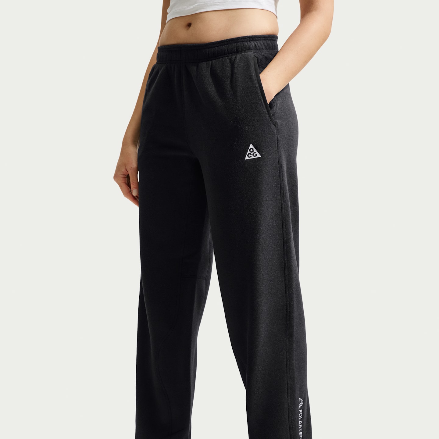 Женские брюки Nike ACG "Wolf Tree, цвет: Чёрный / Антрацитовый — фото 2
