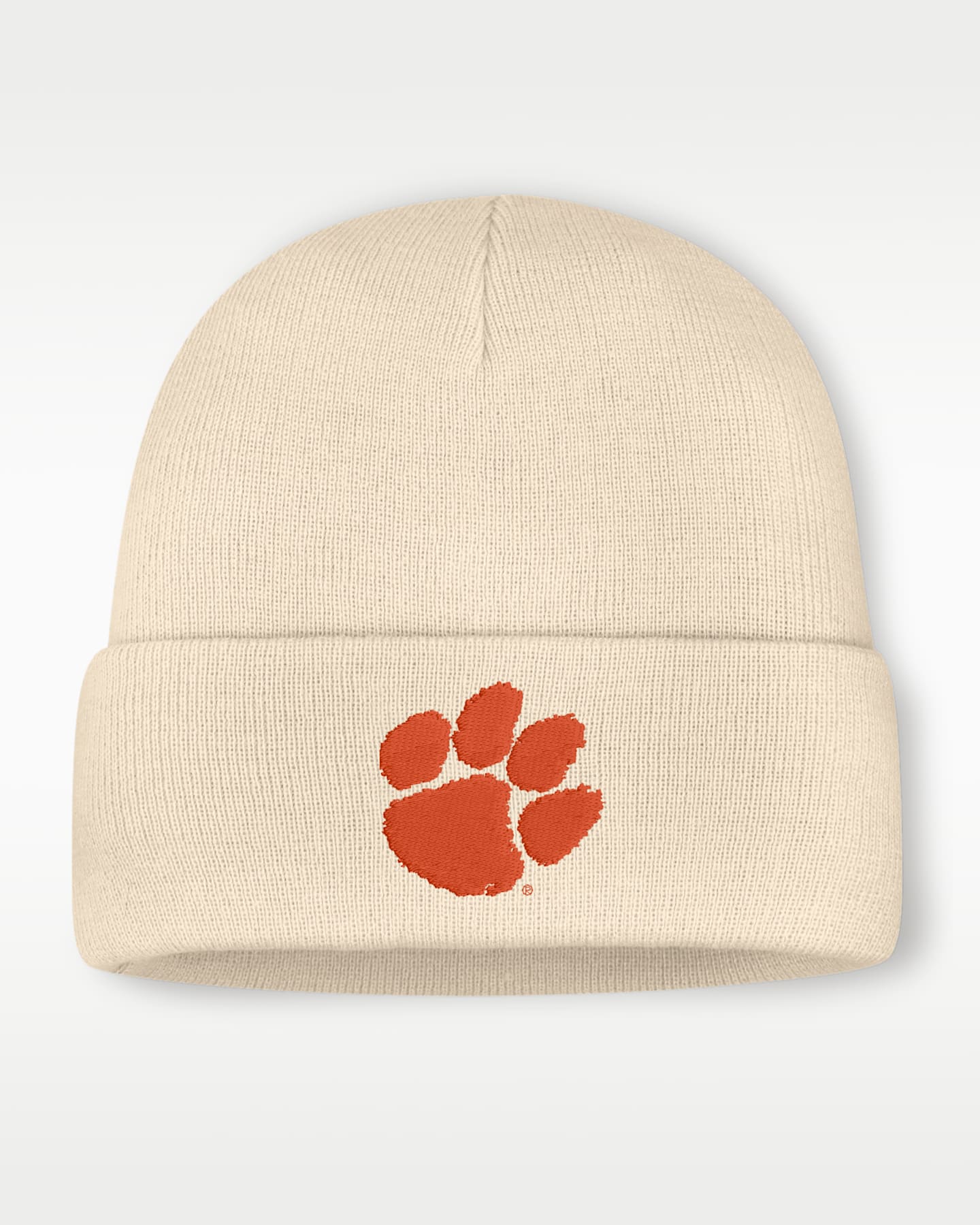 Мужская шапка-бини с отворотом Nike Clemson College, цвет: Натуральный — фото 3