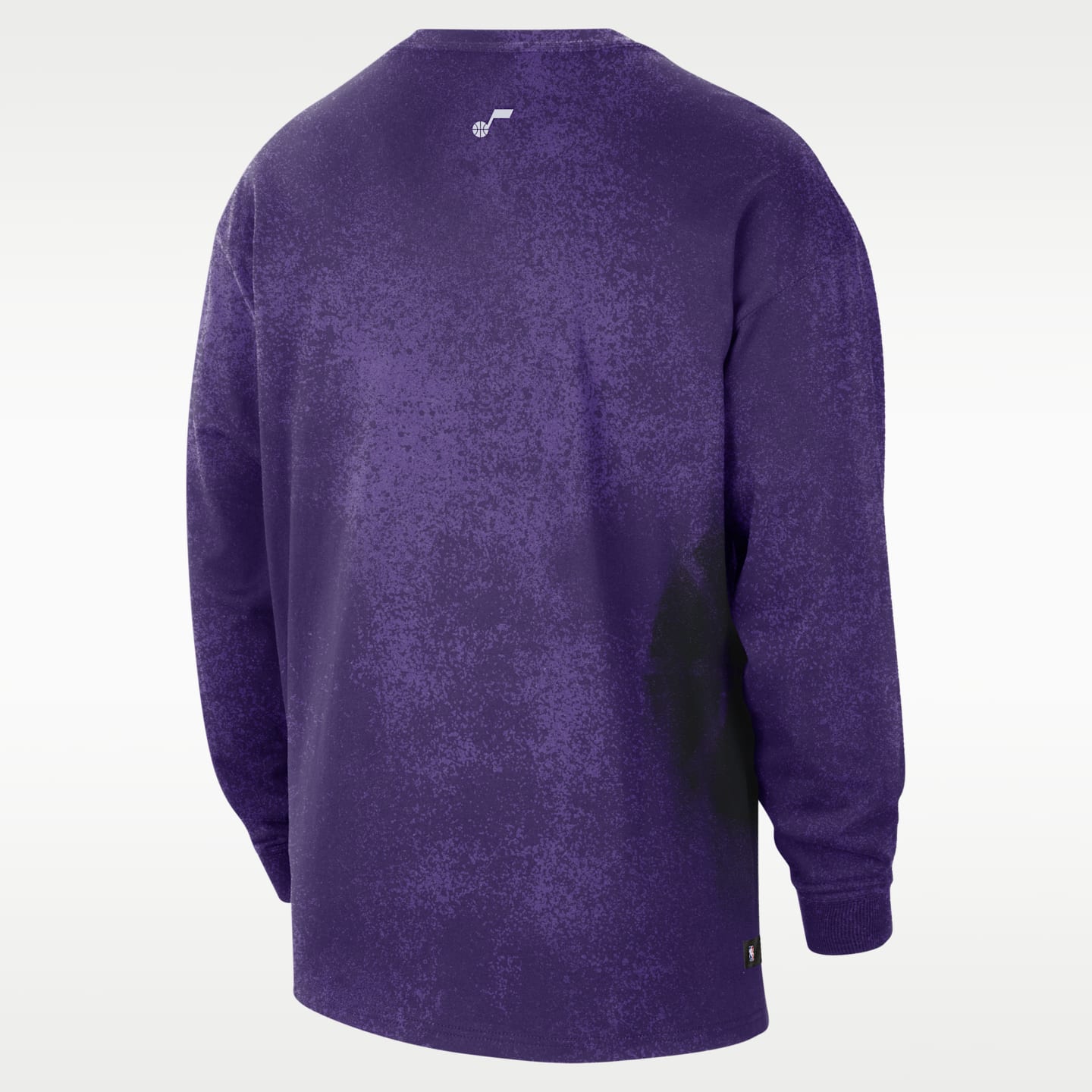 Мужская футболка Nike Utah Jazz Essential Anthem Long-Sleeve Basketball, цвет: Фиолетовый — фото 2