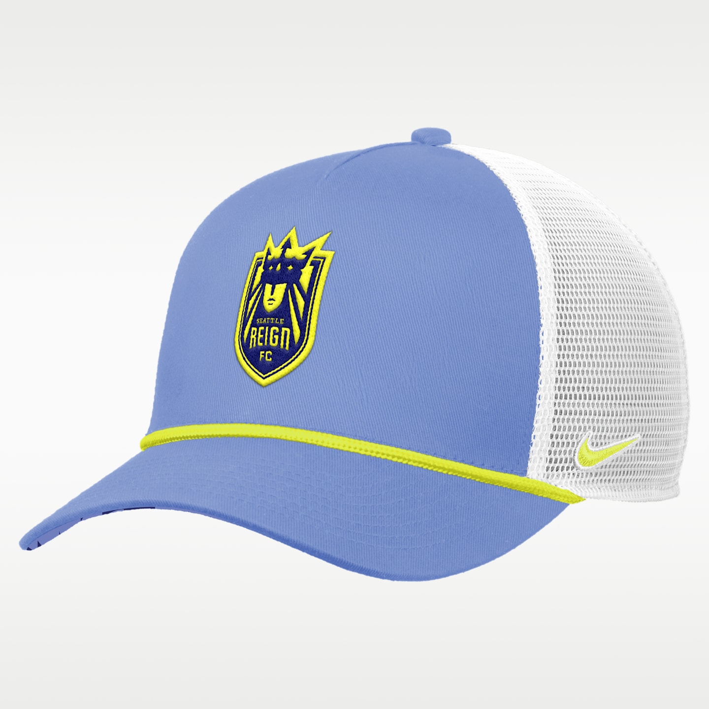 Кепка-тракер Nike Seattle Reign Rise Rope, цвет: Белый / Синий