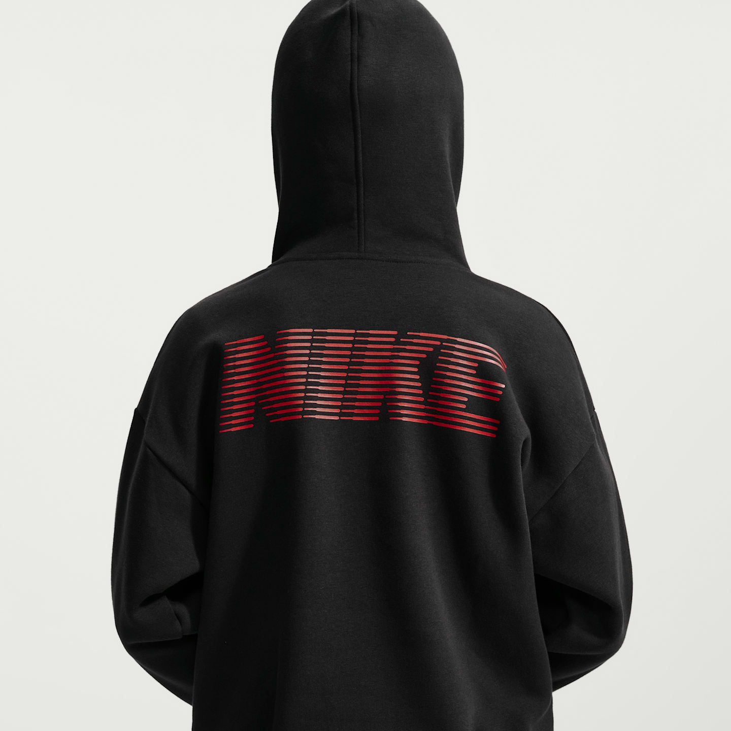 Детское баскетбольное худи Nike Dri-FIT, цвет: Чёрный / Волчий серый — фото 2